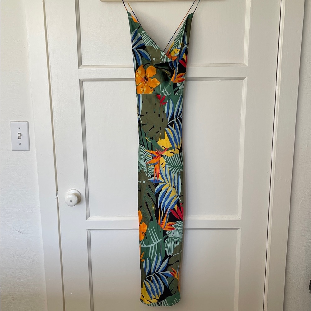 Vibrant Floral Maxi Dress